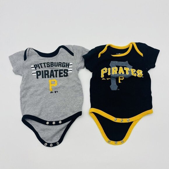 Pittsburgh Pirates MLB Genuine Merchandise Unisex Baby 0-3 Months One Piece 762 - Picture 1 of 5